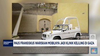 Video: Mobil Paus Fransiskus Jadi Klinik Keliling di Gaza