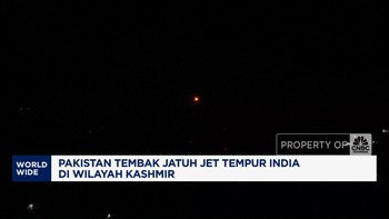 Video: Tegang! Pakistan Tembak Jatuh Jet Tempur India