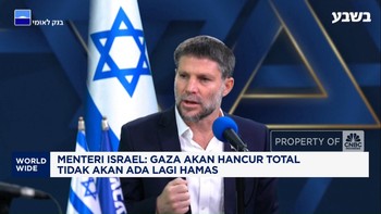 Video: Menteri Israel: Gaza Akan Hancur Total Tak Akan Ada Lagi Hamas