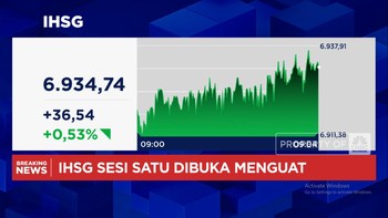 Video: Penguatan Berlanjut, IHSG Selangkah Lagi Sentuh Level 7.000