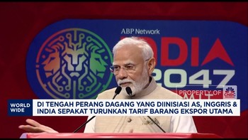 Video: Perkuat Kerja Sama, Inggris-India Sepakat Pangkas Tarif