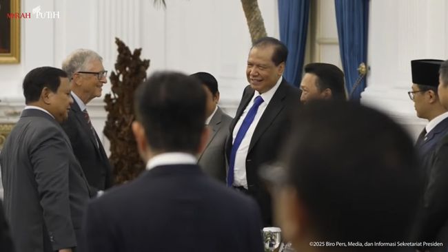 CT, Haji Isam Sampai Prajogo Temani Prabowo Temui Bill Gates