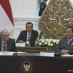 Prabowo Sebut Sejak 2009, Bill Gates Hibahkan Jutaan Dolar Kepada RI