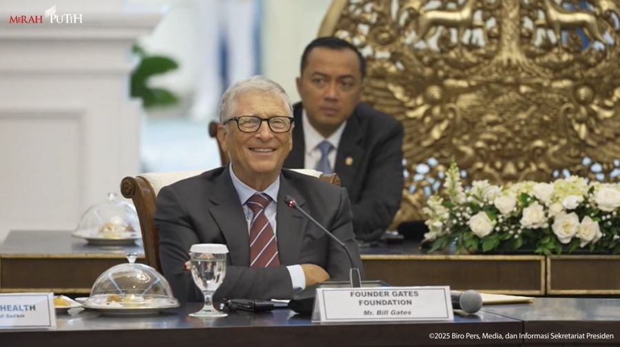 Pertemuan Presiden Prabowo dengan Bill Gates dan Filantropis Indonesia, Rabu (7/5/2025). (Tangkapan Layar Youtube Sekretariat Presiden)