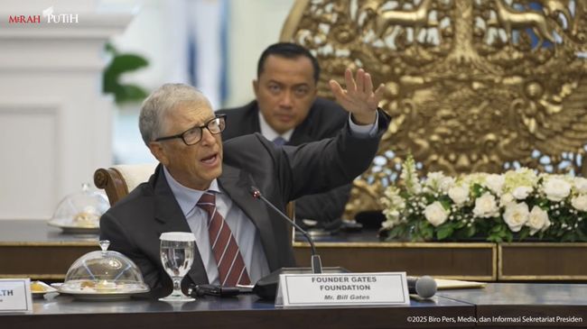 Bill Gates Ketemu Orang Terkaya RI, Tak Takut Buang 99% Harta Kekayaan
