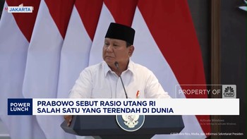 Video: Prabowo Pamer Rasio Utang RI Salah Satu Yang Terendah di Dunia