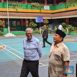 Prabowo Ajak Bill Gates Turun Lapangan, Cek Program MBG