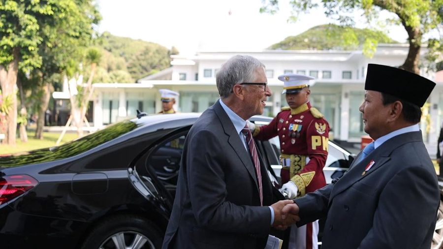 Presiden Prabowo Terima Kunjungan Bill Gates, Istana Merdeka, Rabu (7/5/2025). (Dok. Tim media Prabowo)