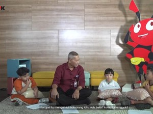 Saat Anak-anak TK Tanya soal Korupsi ke Pimpinan KPK