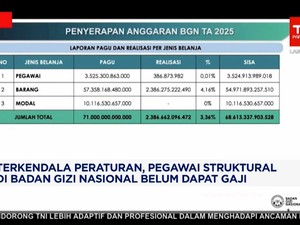 Video: Terkendala Aturan, Pegawai Struktural di BGN Belum Dapat Gaji