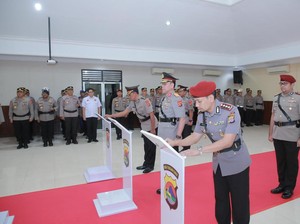 Wakapolda dan Dua Pejabat Utama Polda NTB Resmi Diganti