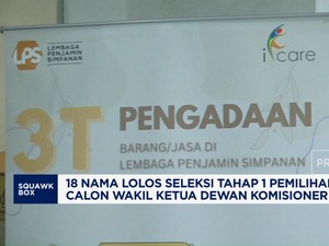 Video: 18 Nama Lolos Seleksi 1 Pemilihan Calon Wakil Ketua DK LPS