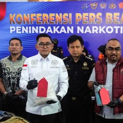 Bea Cukai Batam Gagalkan Penyelundupan Sabu 3.079 Gram