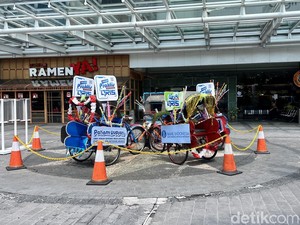 Keren! Becak Wisata di Solo Mulai Terapkan Pembayaran QRIS