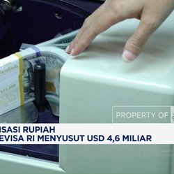 Video: Demi Stabilkan Rupiah, Cadangan Devisa RI Susut USD 4,6 Miliar