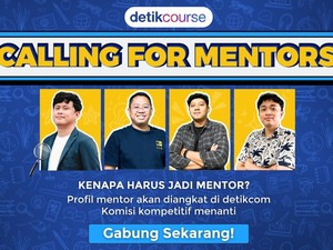 detikcourse Buka Kesempatan Kolaborasi! Saatnya Jadi Mentor Profesional Bersama detikcom