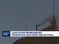 Video: Asap Hitam Membumbung di Vatikan, Paus Baru Belum Terpilih