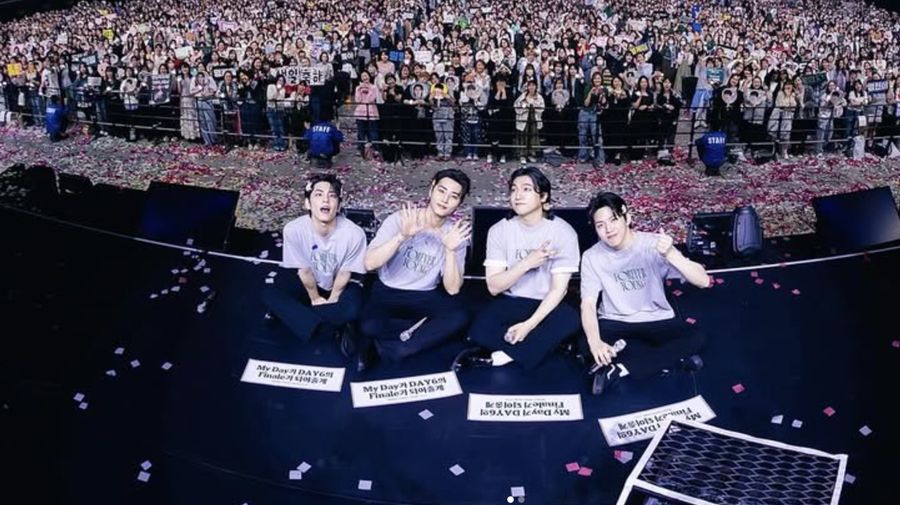 Grup K-Pop Day. (Instagram/day6kilogram)