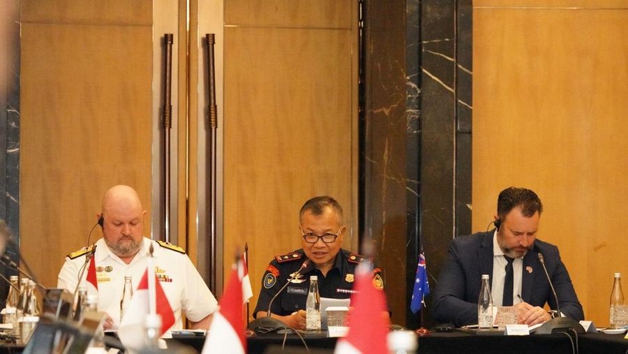 Kementerian Kelautan dan Perikanan (KKP) dan Otoritas Australia tingkatkan kerja sama bidang pengawasan perikanan melalui pertemuan Indonesia-Australia Fisheries Surveillance Forum (IAFSF) ke-24, yang digelar di Jakarta. (Dok. Humas Ditjen PSDKP KKP)