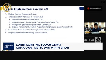 Video: Sempat Bermasalah, Login Coretax Sudah Cepat Cuma 0,001 Detik