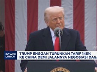 Video: Trump Enggan Turunkan Tarif 145% ke China Demi Negosiasi Dagang