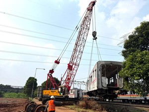 55 Unit KRL Tak Terpakai di Depo Depok Dipindahkan