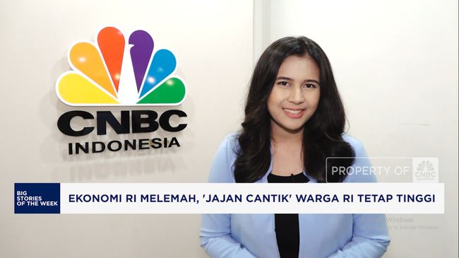 Video: Ekonomi RI Melemah, 'Jajan Cantik' Warga Tetap Tinggi