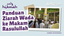 Tata Cara Ziarah Wada ke Makam Rasulullah