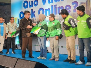 Menaker Dorong Ojol & Kurir Online Dapat Jaminan Kecelakaan Kerja