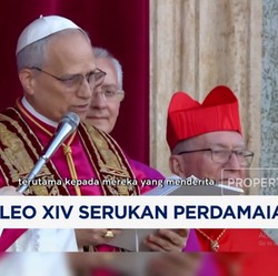 Video: Pidato Perdana, Paus Leo XIV Serukan Perdamaian