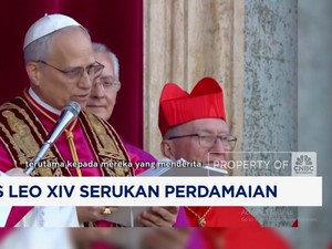  Pidato Perdana, Paus Leo XIV Serukan Perdamaian