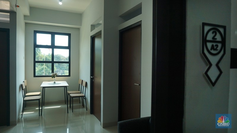 Pemerintah Provinsi DKI Jakarta resmi membuka Rumah Susun (Rusun) Jagakarsa dengan harga sewa unit mulai dari Rp865.000 per bulan. (CNBC Indonesia/Muhammad Sabki) Pemerintah Provinsi DKI Jakarta resmi membuka Rumah Susun (Rusun) Jagakarsa dengan harga sewa unit mulai dari Rp865.000 per bulan. (CNBC Indonesia/Muhammad Sabki)