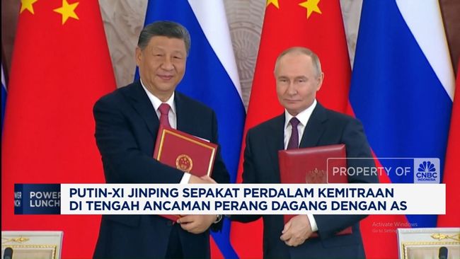 Video: Putin-Xi Jinping Perdalam Kemitraan di Tengah Perang Dagang