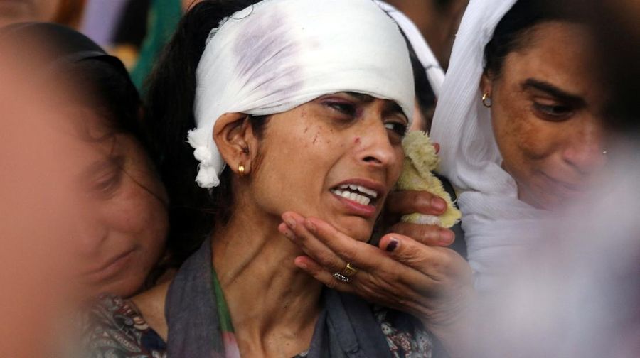 Suasana Poonch dekat Garis Kontrol (LoC) antara India dan Pakistan, Kamis (8/5/2025). (REUTERS/Stringer) Suasana Poonch dekat Garis Kontrol (LoC) antara India dan Pakistan, Kamis (8/5/2025). (REUTERS/Stringer)