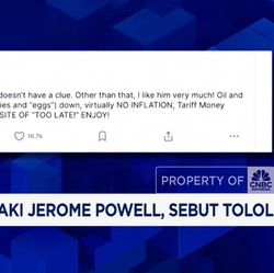 Video: Trump Maki-Maki Gubernur The Fed, Jerome Powell
