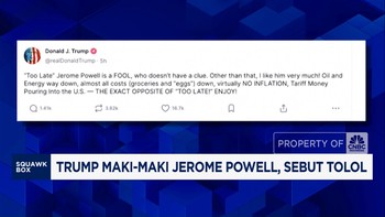 Video: Trump Maki-Maki Gubernur The Fed, Jerome Powell