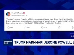 Video: Trump Maki-Maki Gubernur The Fed, Jerome Powell