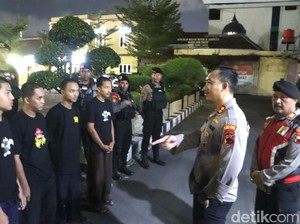 Razia Preman, Polres Tegal Kota Amankan 13 Jukir Liar-Pelaku Vandalisme