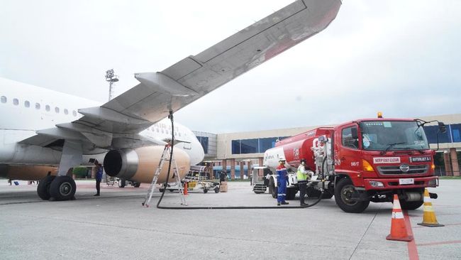 Mantap! Pertamina Siaga 24 Jam Sediakan Bahan Bakar Penerbangan Haji