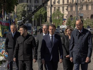 Pemimpin Prancis-Inggris-Jerman Ramai-ramai ke Ukraina, Ada Apa?