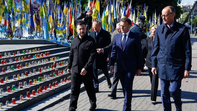 Usai Putin Ketemu Xi, Macron Cs Langsung Ngumpul di Ukraina-Teriak Ini