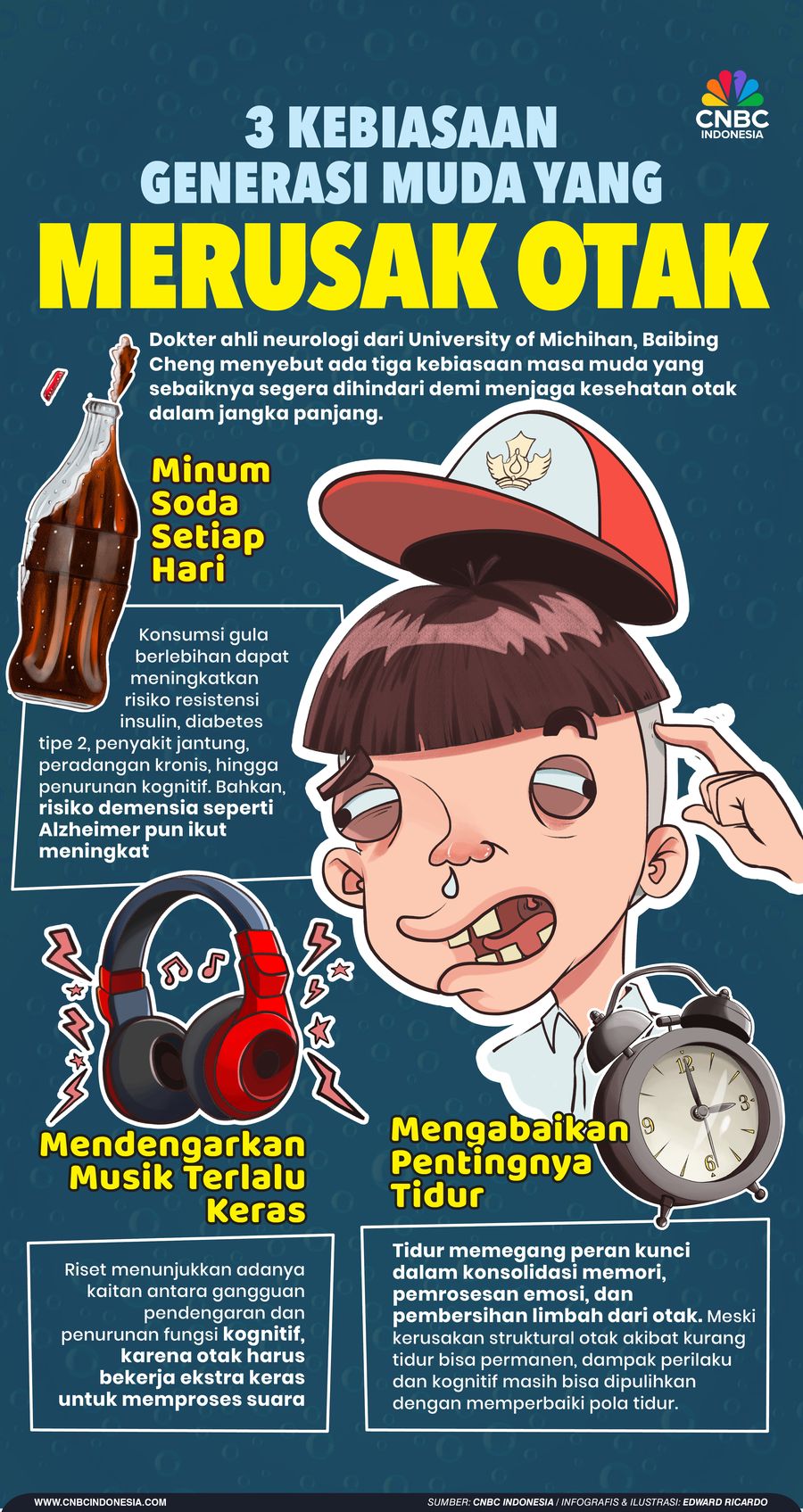 3 Kebiasaan Generasi Muda yang Merusak Otak, Jangan Sepelekan!