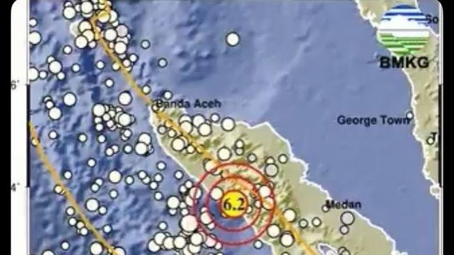 Gempa M 6,2 Guncang Aceh, BMKG Ingatkan Waspada Gempa Susulan!