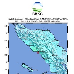 Lengkap! Begini Penjelasan BMKG Soal Gempa 6,2 M di Aceh