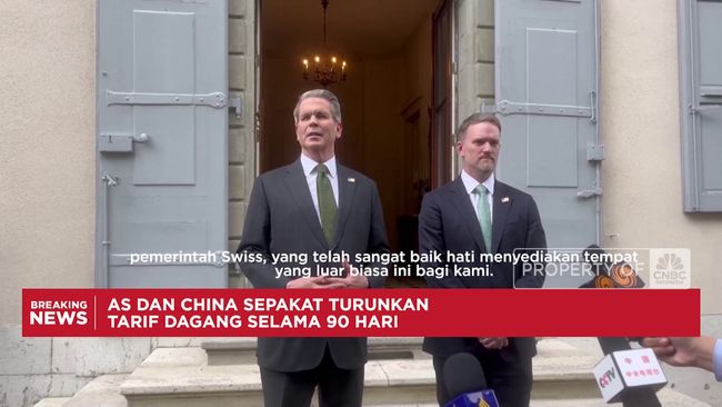 VIdeo: AS dan China Sepakat Turunkan Tarif Dagang Selama 90 Hari