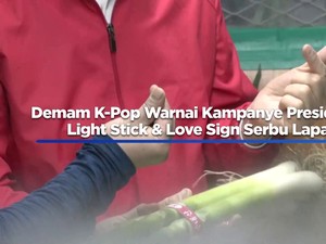 VIdeo: Demam K-Pop Warnai Kampanye Presiden Korsel