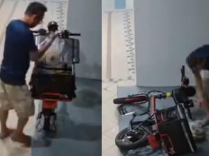 Driver Ojol Pura-pura Kecelakaan Tolak Antar Makanan Pelanggan