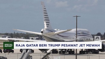 Video: Raja Qatar Beri Trump Pesawat Jet Mewah
