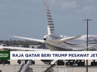 Video: Raja Qatar Beri Trump Pesawat Jet Mewah