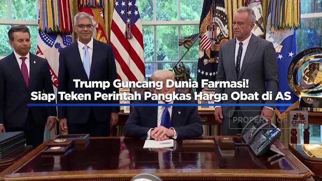 Trump Guncang Dunia Farmasi! Siap Teken Perintah Pangkas Harga Obat
